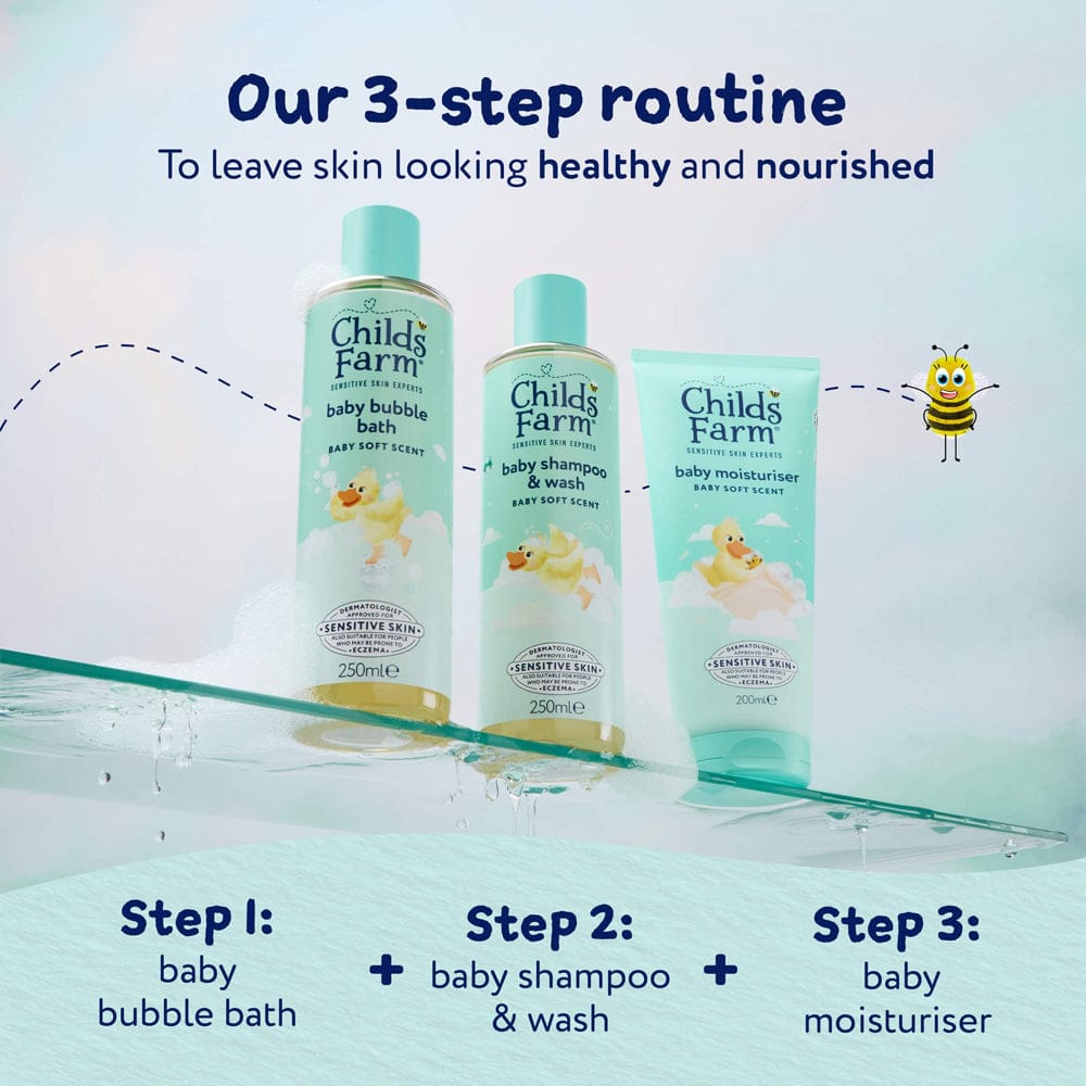 Childs Farm Shampoo Childs Farm Baby Shampoo & Wash Baby Soft Scent 250ml