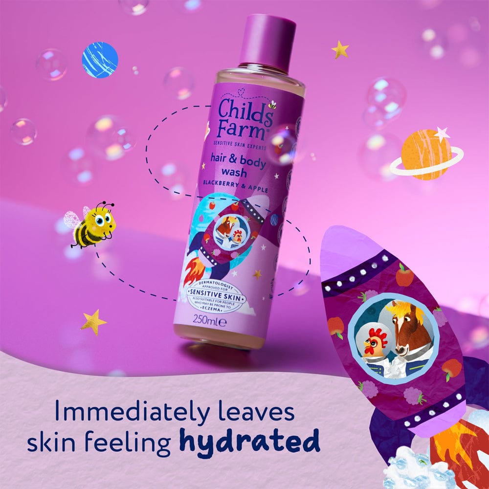 Childs Farm Children's Wash Childs Farm Hair & Bodywash Blackberry & Apple 250ml