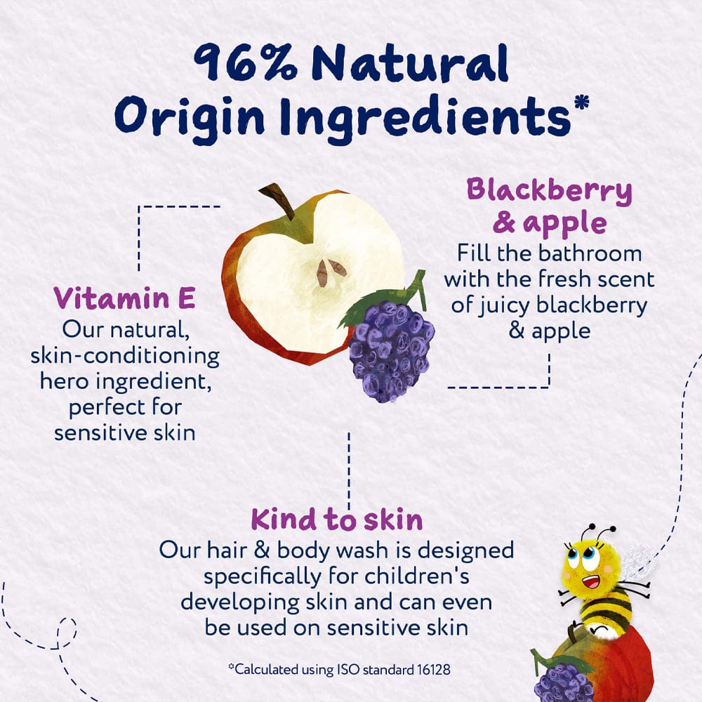 Childs Farm Children's Wash Childs Farm Hair & Bodywash Blackberry & Apple 250ml