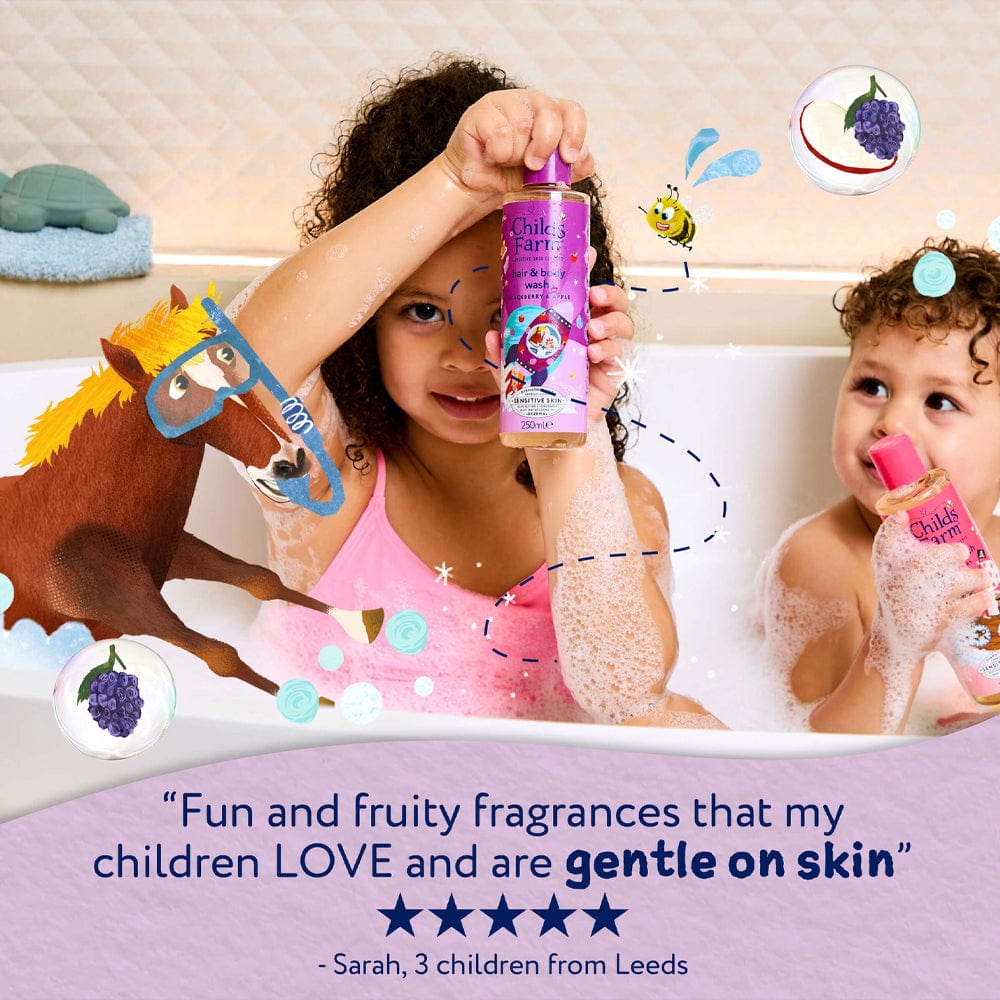 Childs Farm Children's Wash Childs Farm Hair & Bodywash Blackberry & Apple 250ml