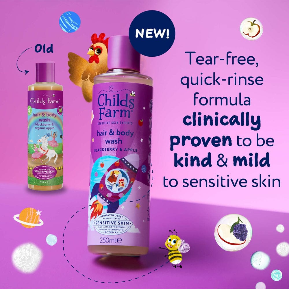 Childs Farm Children's Wash Childs Farm Hair & Bodywash Blackberry & Apple 250ml