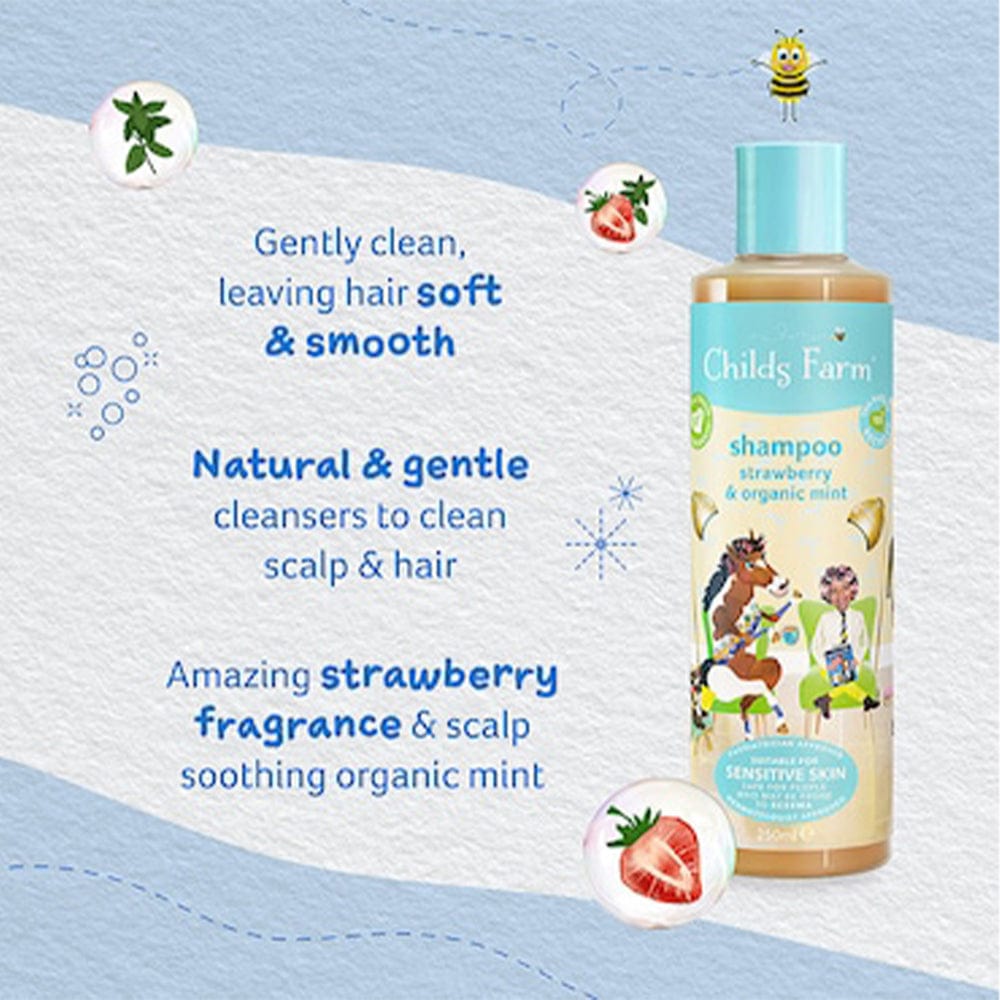 Childs Farm Shampoo Childs Farm Shampoo Strawberry & Mint 250ml