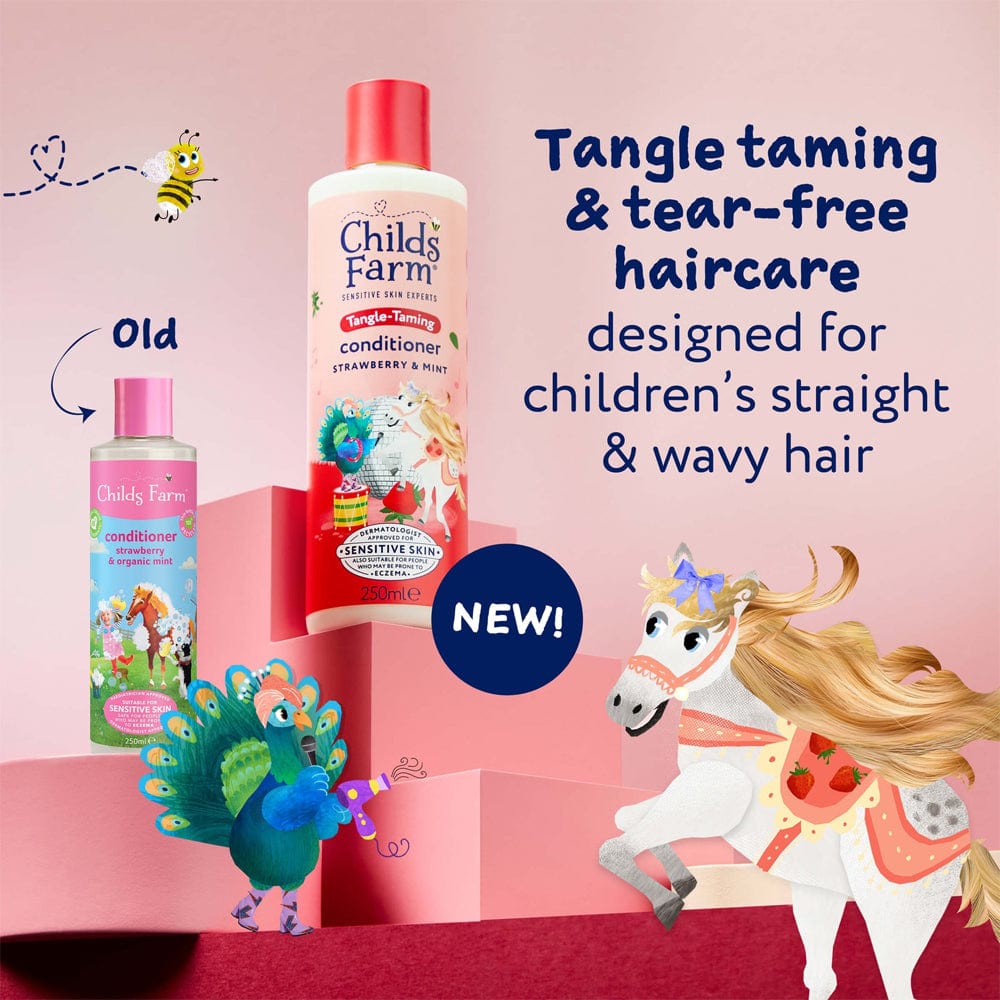 Childs Farm Conditioner Childs Farm Tangle Taming Strawberry & Mint Conditioner 250ml