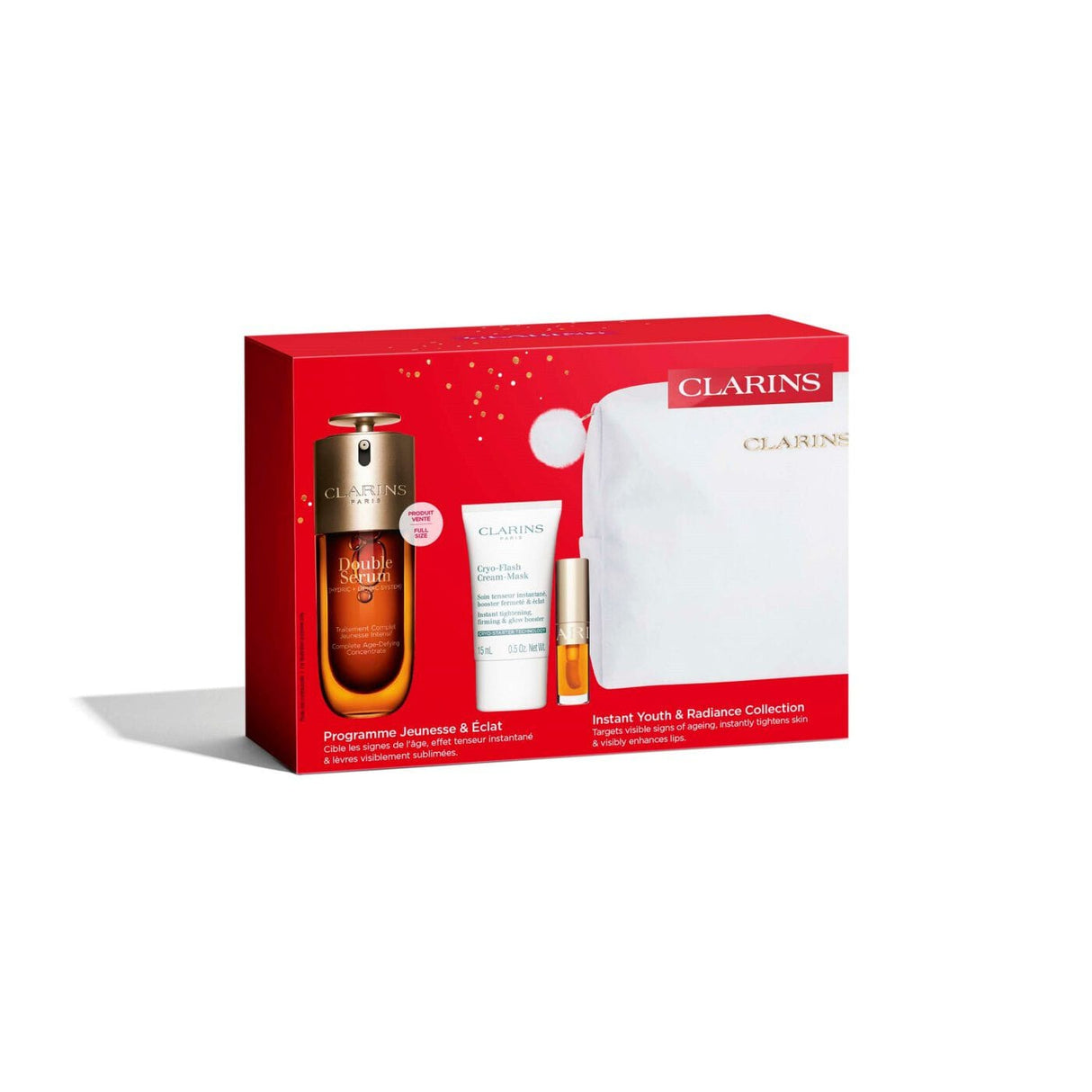 Clarins skincare set Clarins Double Serum Giftset