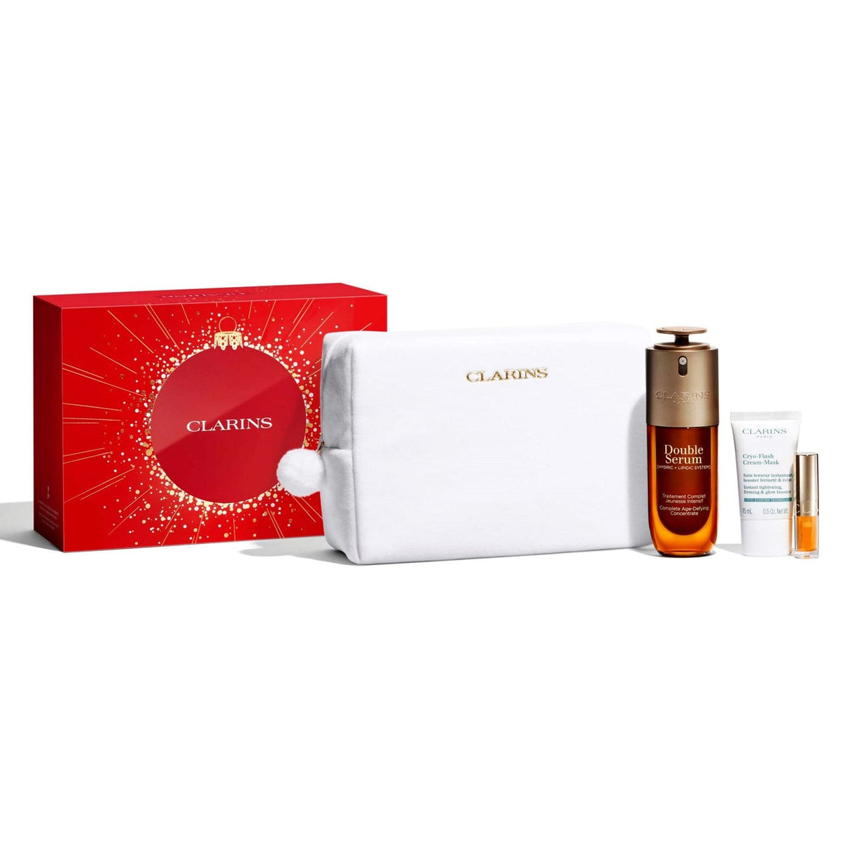 Clarins skincare set Clarins Double Serum Giftset