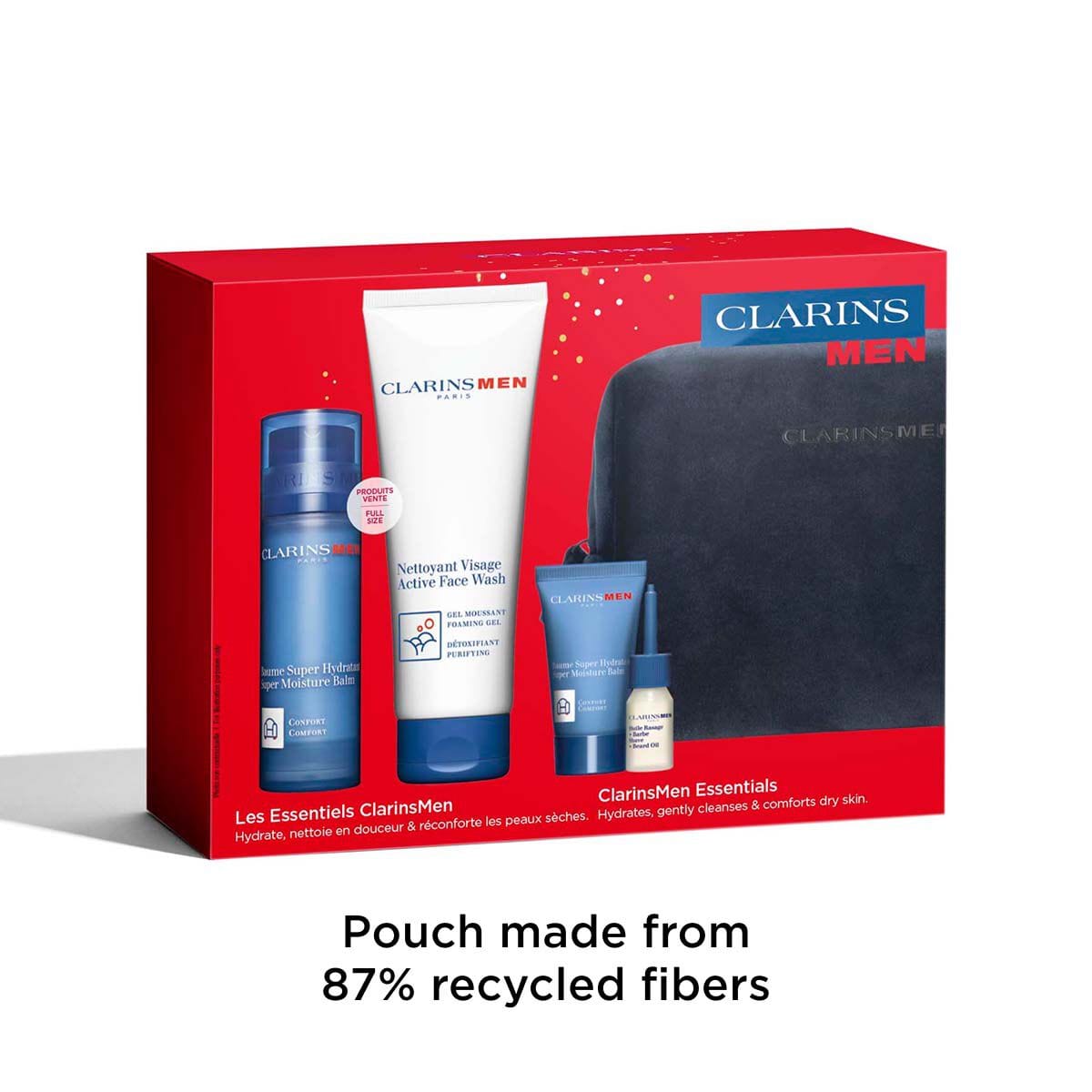 Clarins skincare set Clarins Men Essentials Gift Set
