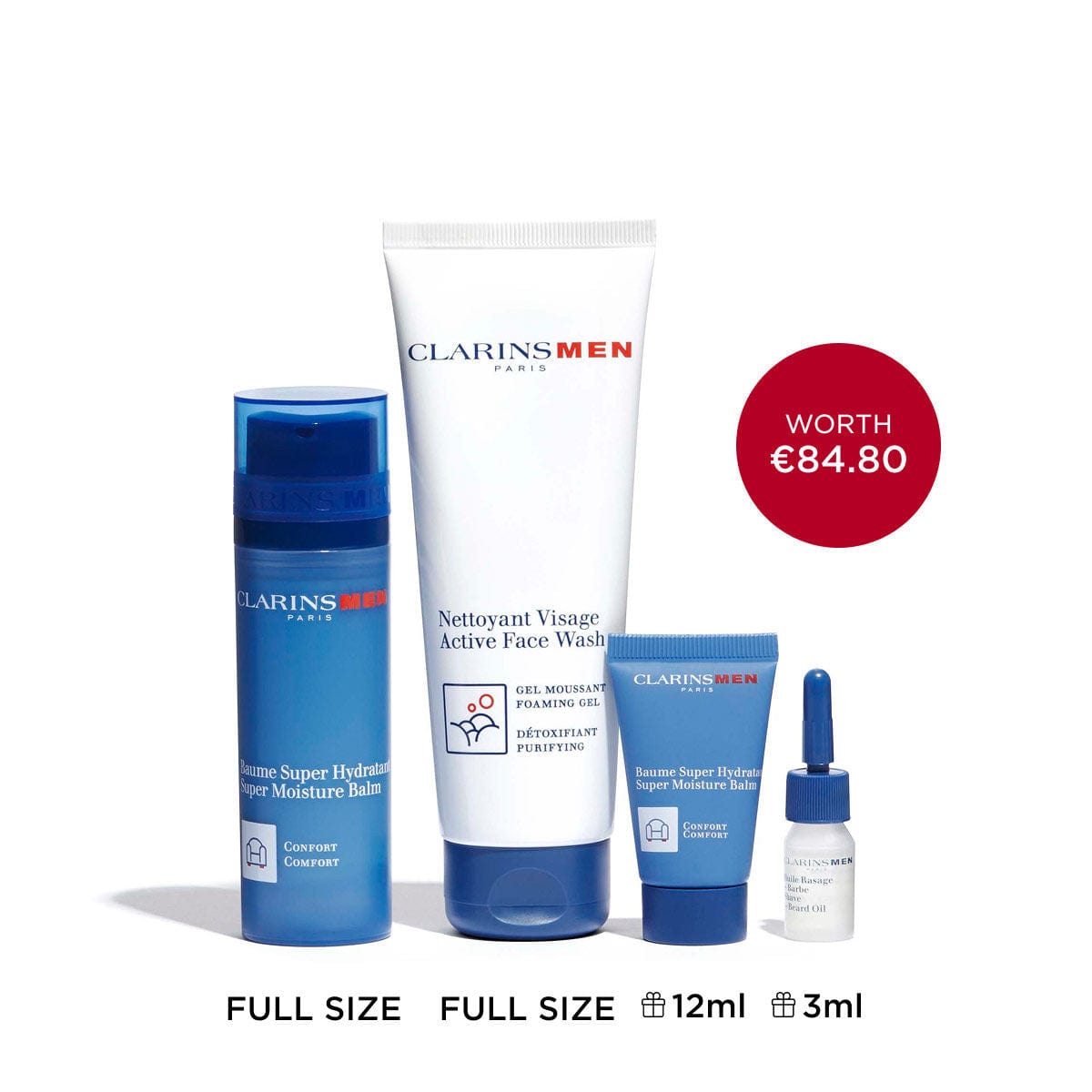 Clarins skincare set Clarins Men Essentials Gift Set