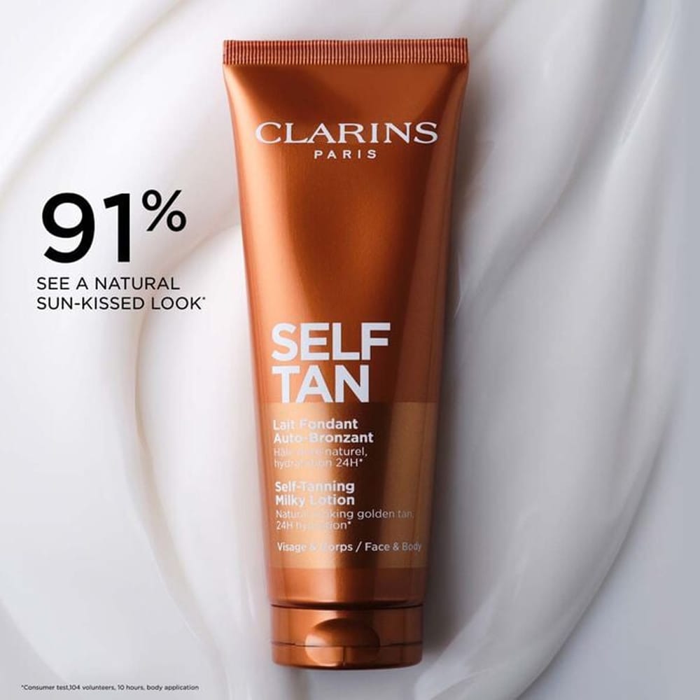 Clarins Tanning Lotion Clarins Self Tanning Milky Lotion 125ml