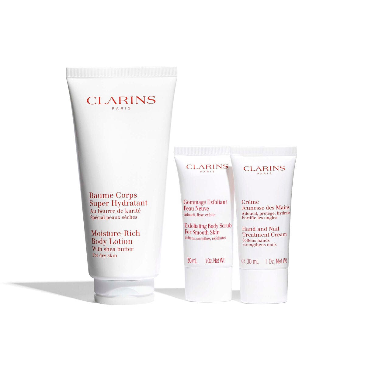 Clarins skincare set Clarins Smooth Skin Ritual