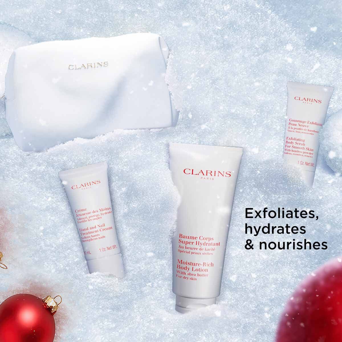 Clarins skincare set Clarins Smooth Skin Ritual