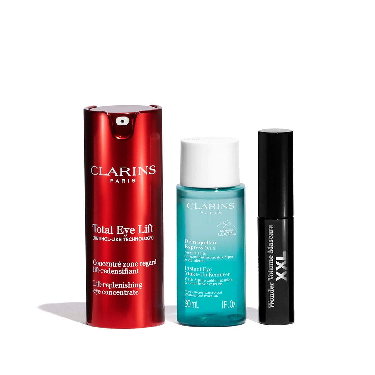 Clarins skincare set Clarins Total Eye Lift Routine