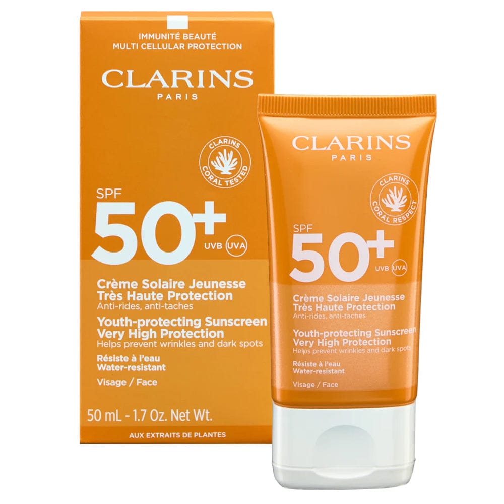 Clarins Sun Protection Clarins Youth-Protecting Face Sunscreen High Protection SPF50+ 50ml