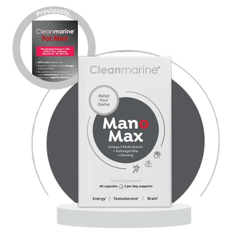Cleanmarine Vitamins & Supplements Cleanmarine ManoMax 60 Capsules