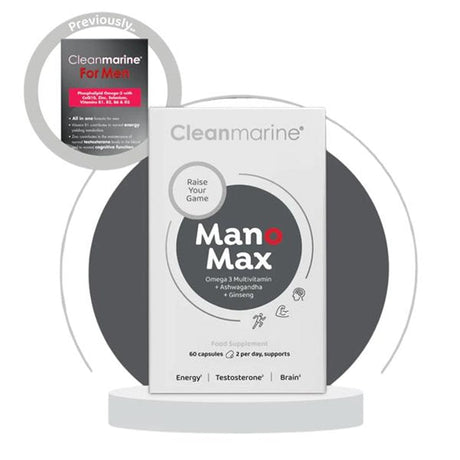 Cleanmarine Vitamins & Supplements Cleanmarine ManoMax 60 Capsules