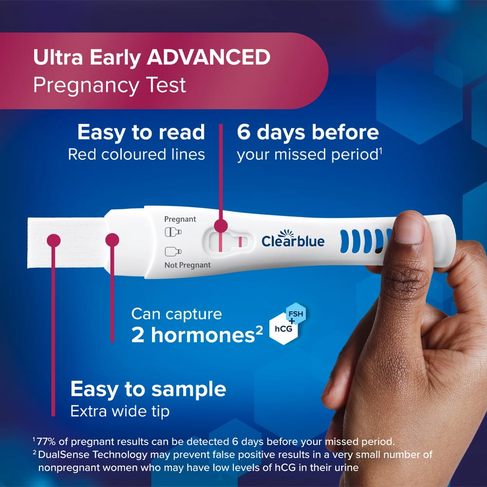 Clearblue Pregnancy Test Clearblue Ultra Early Advanced Pregnancy Tests