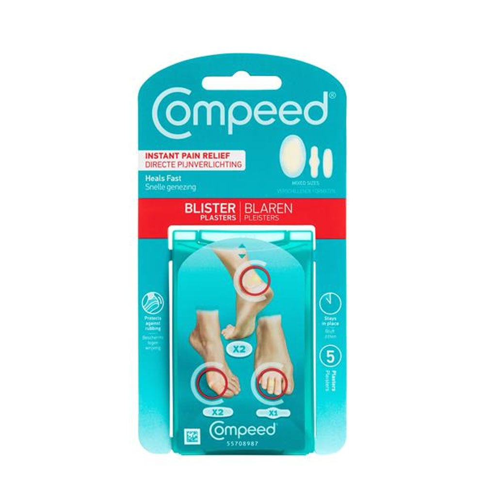 Compeed Blister Plaster Compeed Blister Plasters (Mixed Sizes) 5 Pack