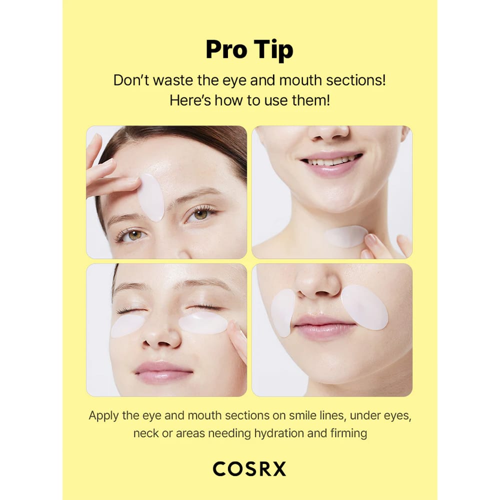 COSRX Face Mask COSRX Advanced Snail Mucin Glass Glow Hydrogel Mask - 3 Sheets
