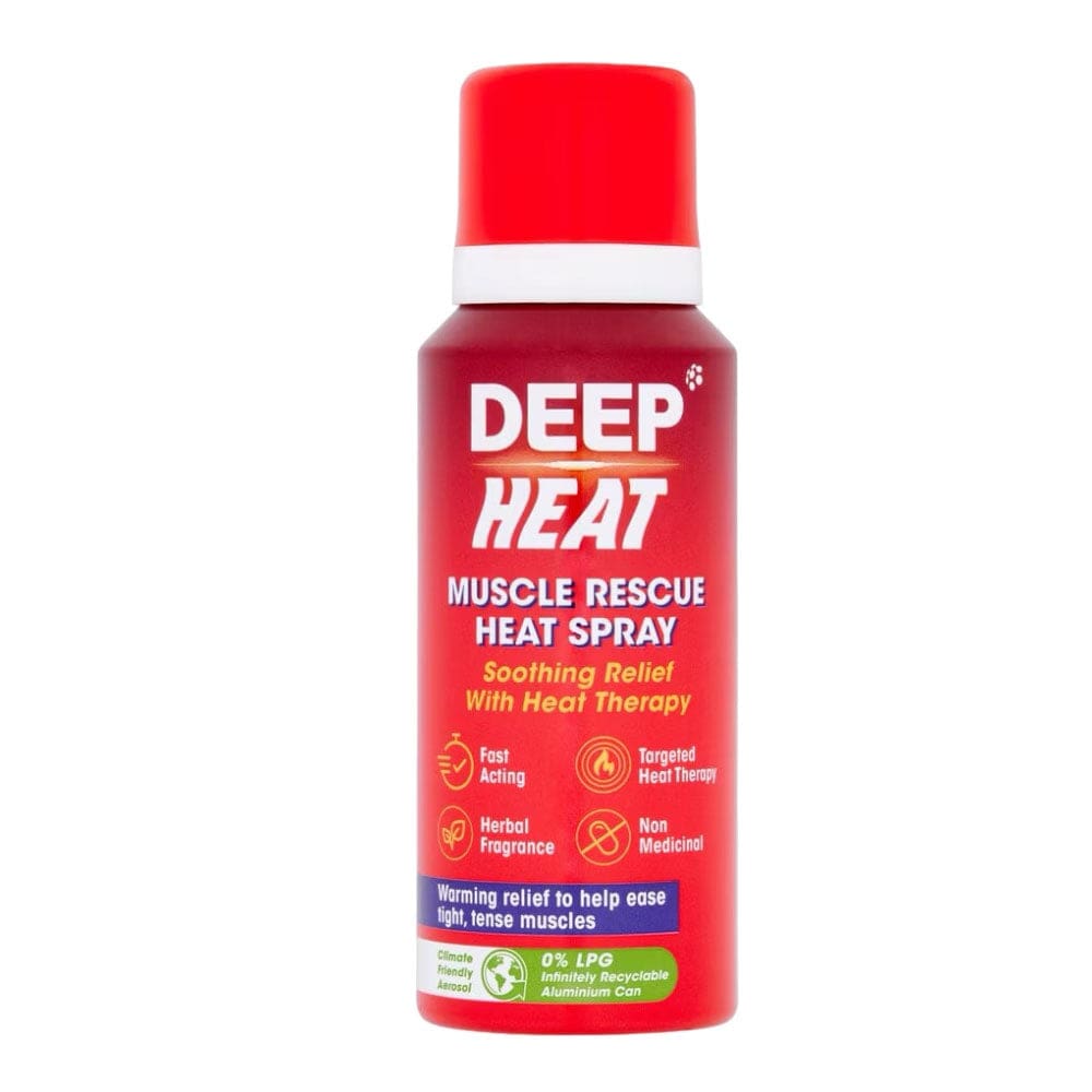 Deep Heat Muscle spray Deep Heat Muscle Rescue Heat Spray 72.5ml