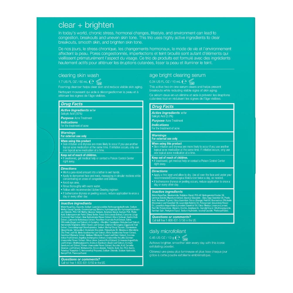 Dermalogica Skincare Set Dermalogica Active Clearing Skin Kit