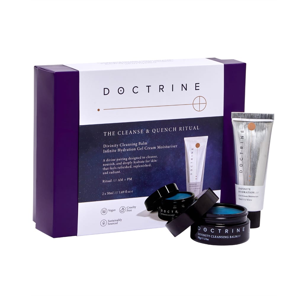 Doctrine Skincare Set Doctrine Cleanse and Quench Ritual