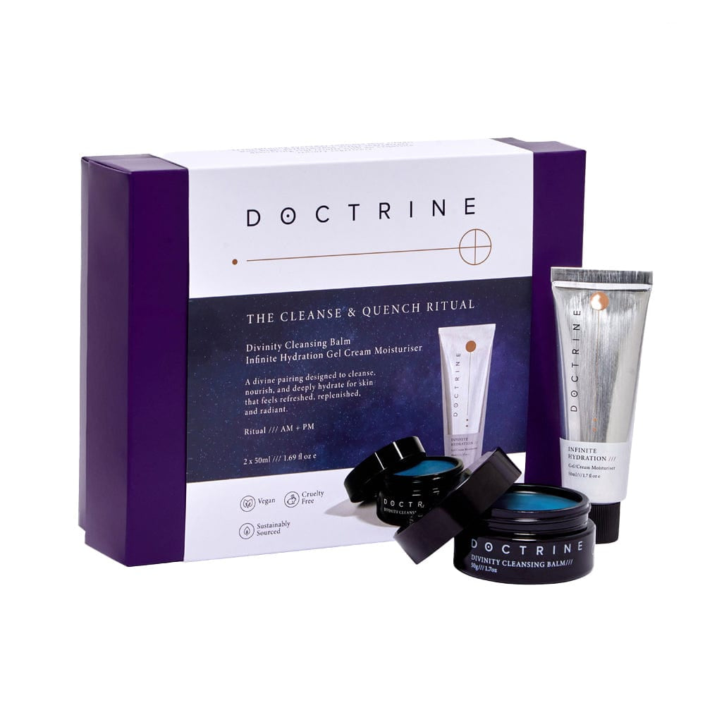 Doctrine Skincare Set Doctrine Cleanse & Quench Ritual Gift Set