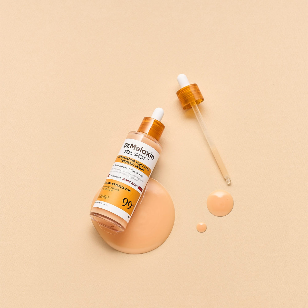 Dr.Melaxin Serum Dr.Melaxin Peel Shot Exfoliating Kojic Acid Turmeric Serum 80ml