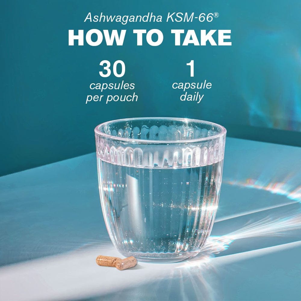 DR.VEGAN Vitamins & Supplements DR.VEGAN Ashwagandha KSM-66 500mg 30 Capsules