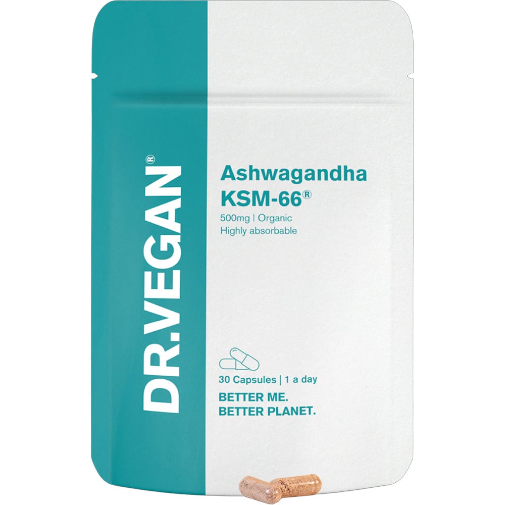 DR.VEGAN Vitamins & Supplements DR.VEGAN Ashwagandha KSM-66 500mg 30 Capsules
