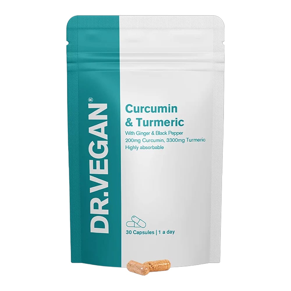 DR.VEGAN Vitamins & Supplements DR.VEGAN Curcumin & Turmeric 30 Capsules