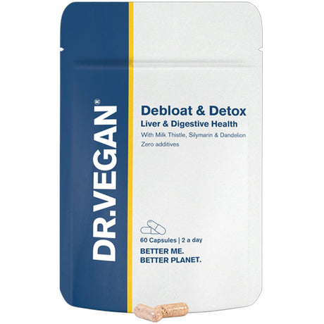 DR.VEGAN Vitamins & Supplements DR.VEGAN Debloat & Detox 60 Capsules
