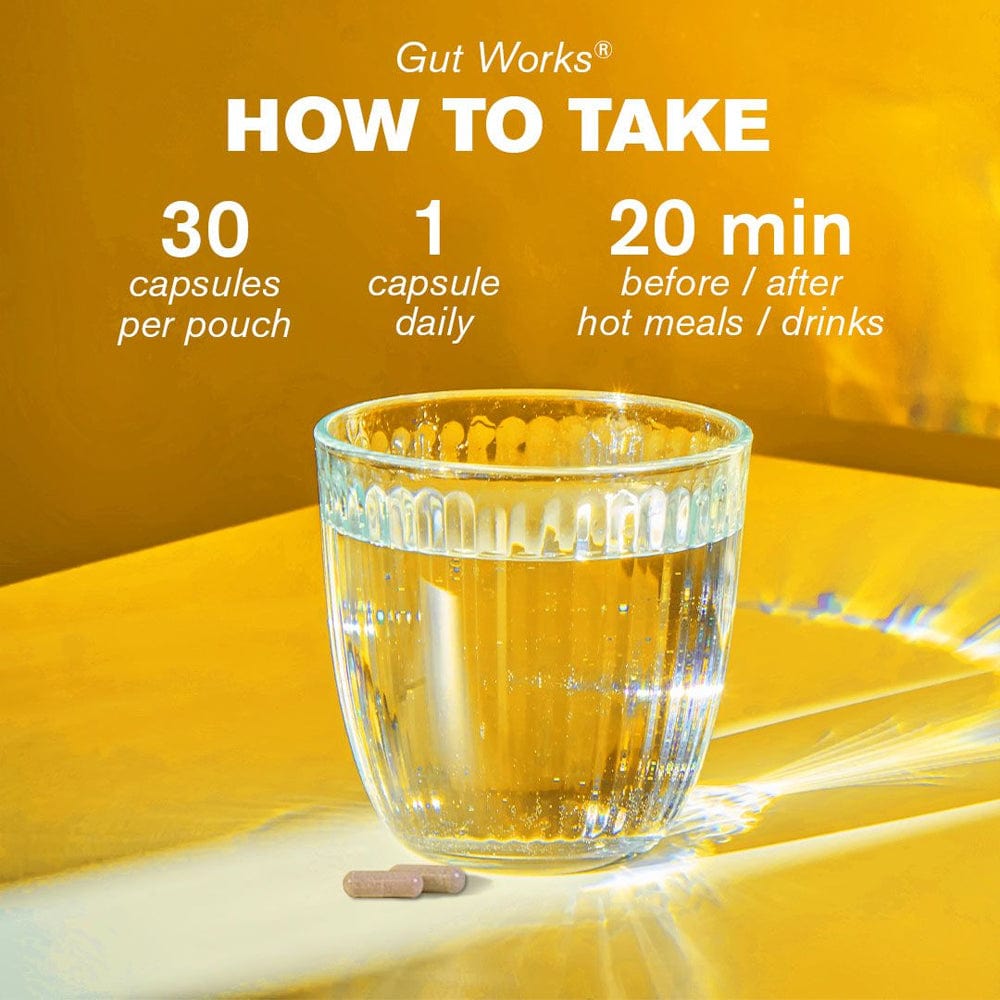 DR.VEGAN Vitamins & Supplements DR.VEGAN Gut Works 30 Capsules