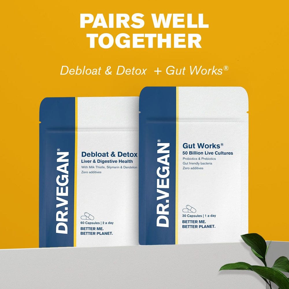 DR.VEGAN Vitamins & Supplements DR.VEGAN Gut Works 30 Capsules