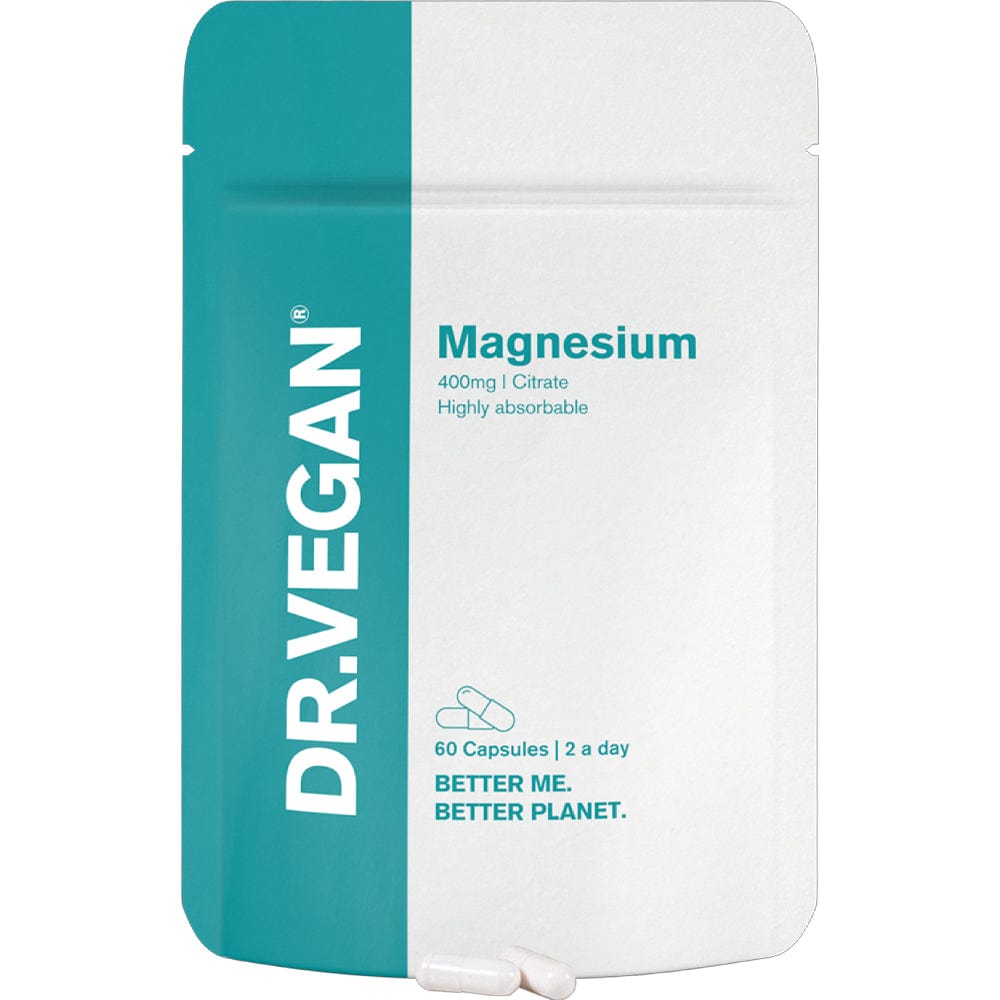 DR.VEGAN Vitamins & Supplements DR.VEGAN Magnesium 400mg 60 Capsules