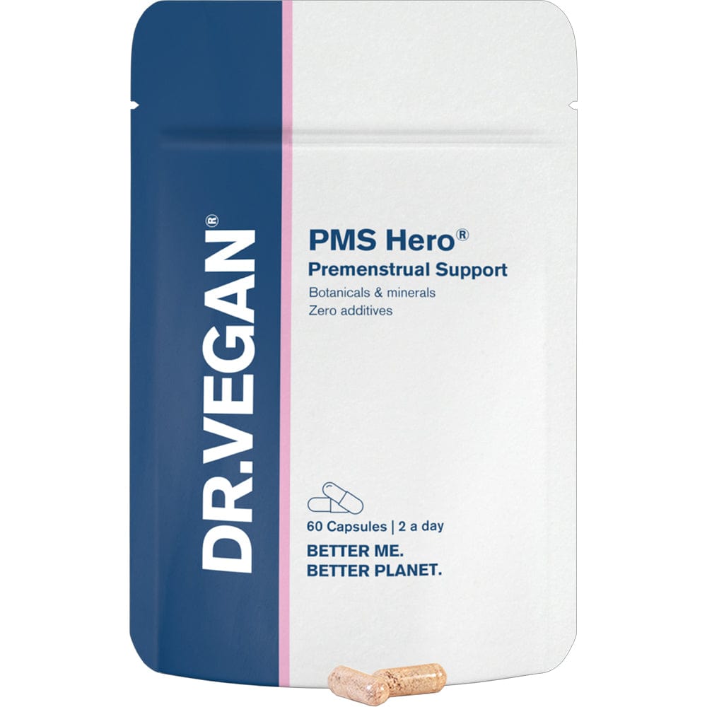 DR.VEGAN Vitamins & Supplements DR.VEGAN PMS HERO Premenstrual Support 60 Capsules
