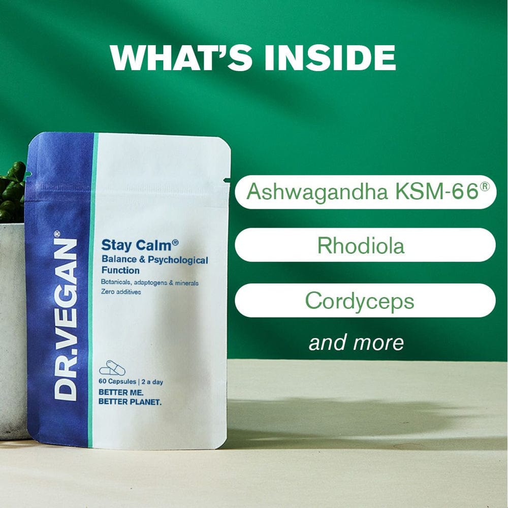 DR.VEGAN Vitamins & Supplements DR.VEGAN Stay Calm 60 Capsules
