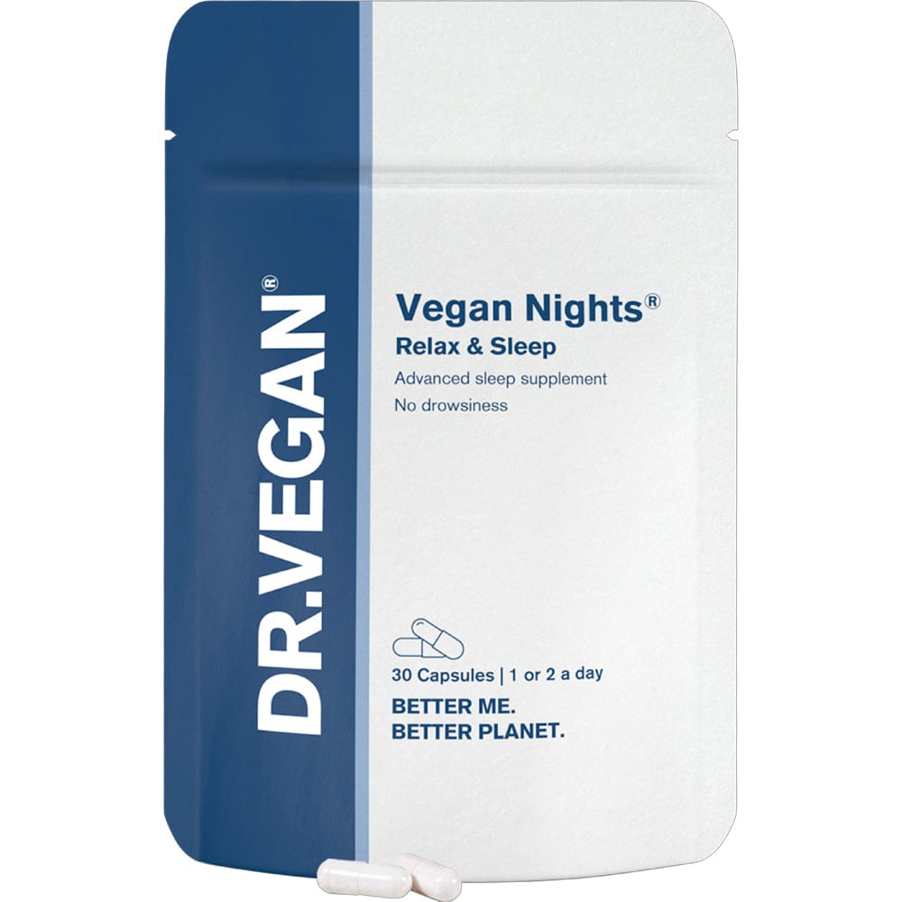 DR.VEGAN Vitamins & Supplements DR.VEGAN Vegan Nights Relax & Sleep 30 Capsules