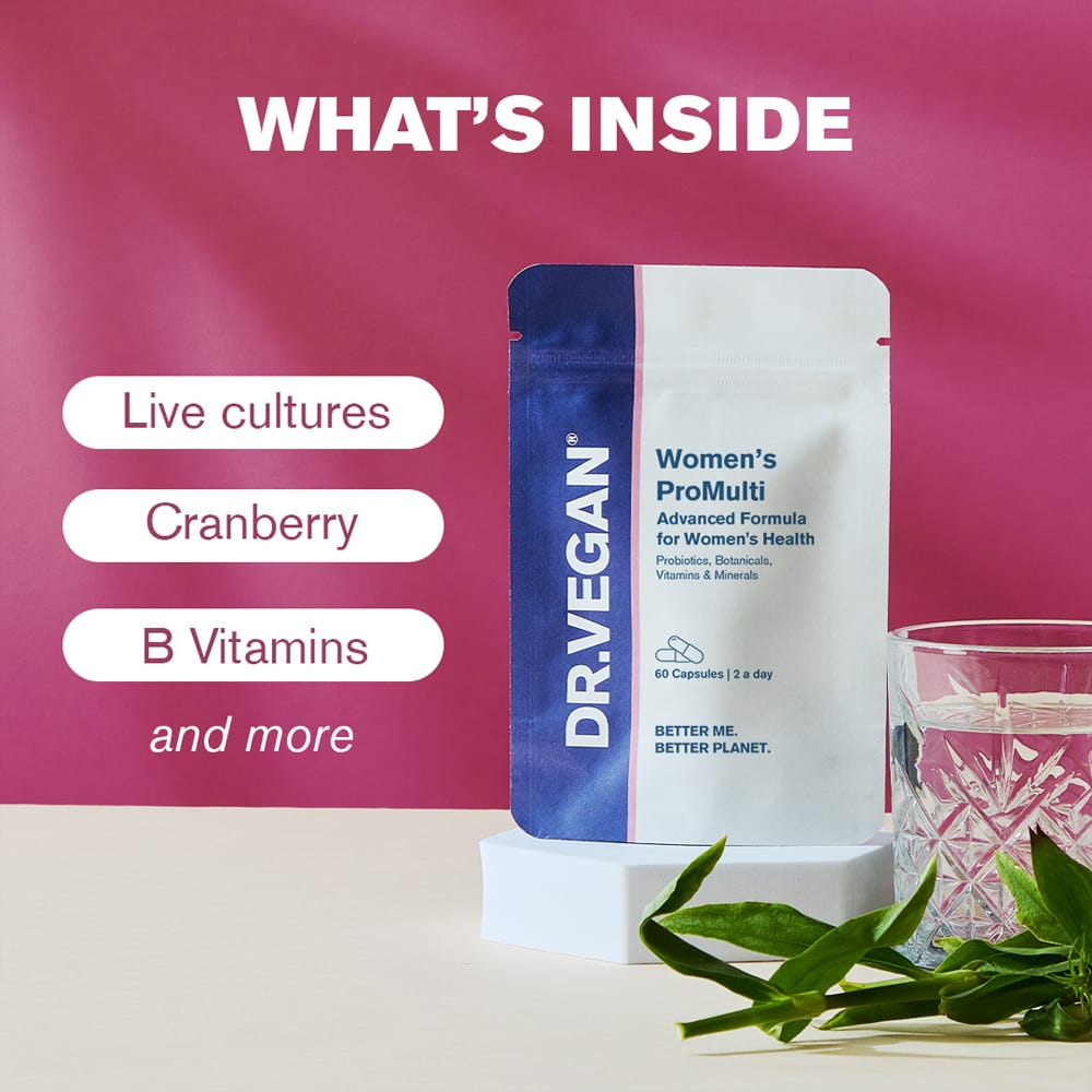 DR.VEGAN Vitamins & Supplements Dr.VEGAN Women's ProMulti 60 Capsules