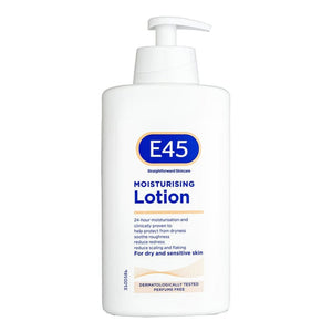 You added <b><u>E45 Moisturising Lotion For Dry & Sensitive Skin</u></b> to your cart.