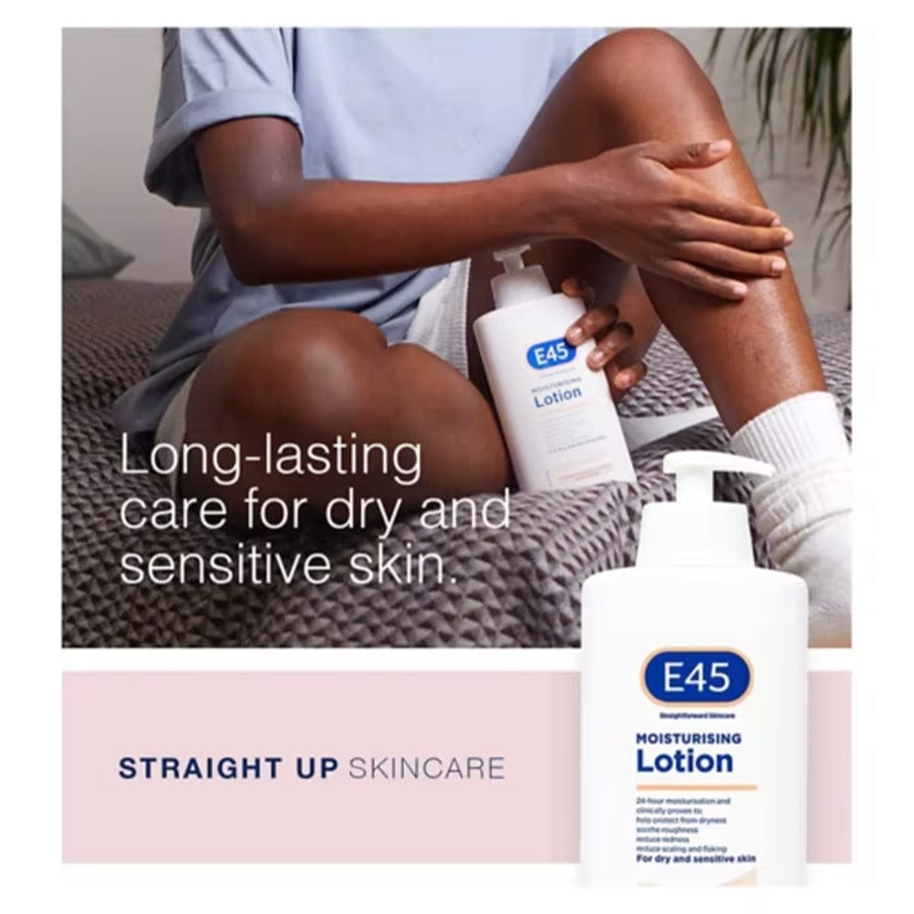 E45 Moisturising lotion E45 Moisturising Lotion For Dry & Sensitive Skin 500ml