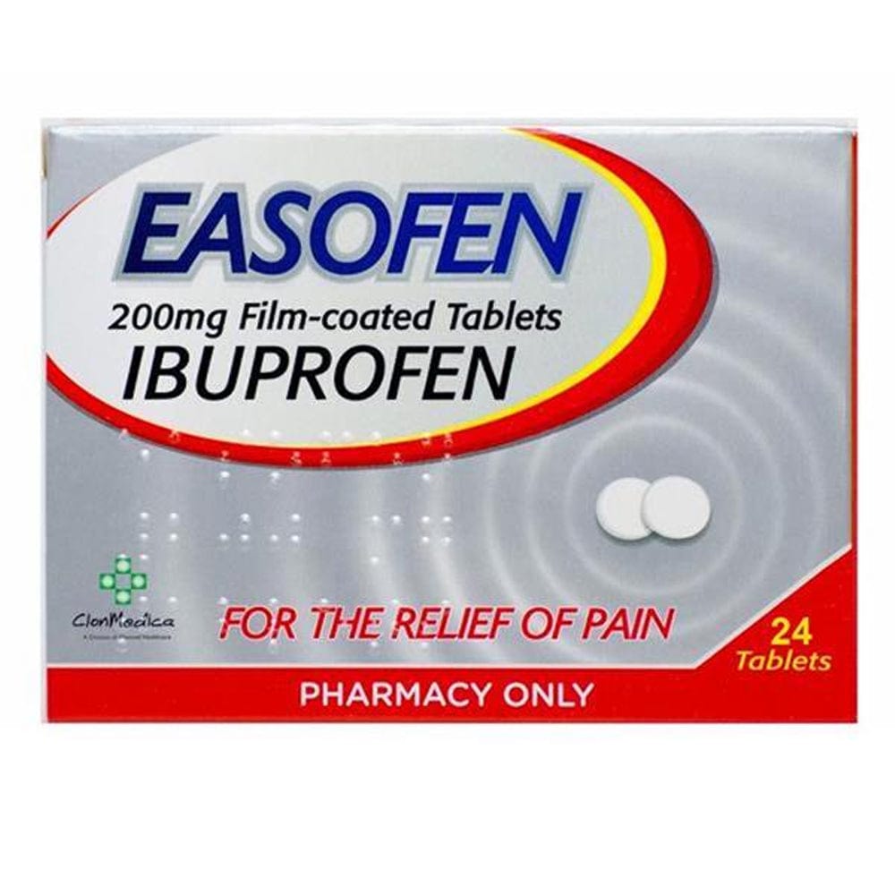 Meaghers Pharmacy Pain Relief Easofen Ibuprofen 200mg 24 Tablets