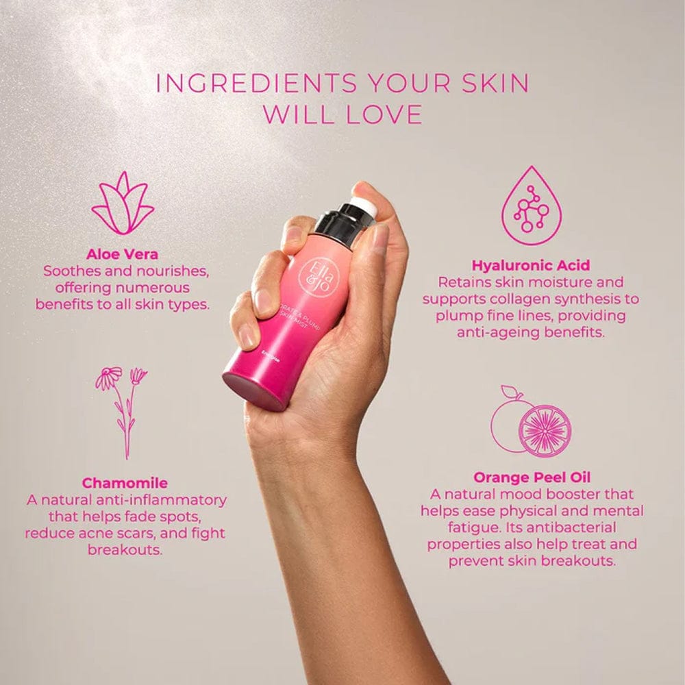 Ella & Jo Skin Mist Ella & Jo Hydrate & Plump Skin Mist - Energise 100ml