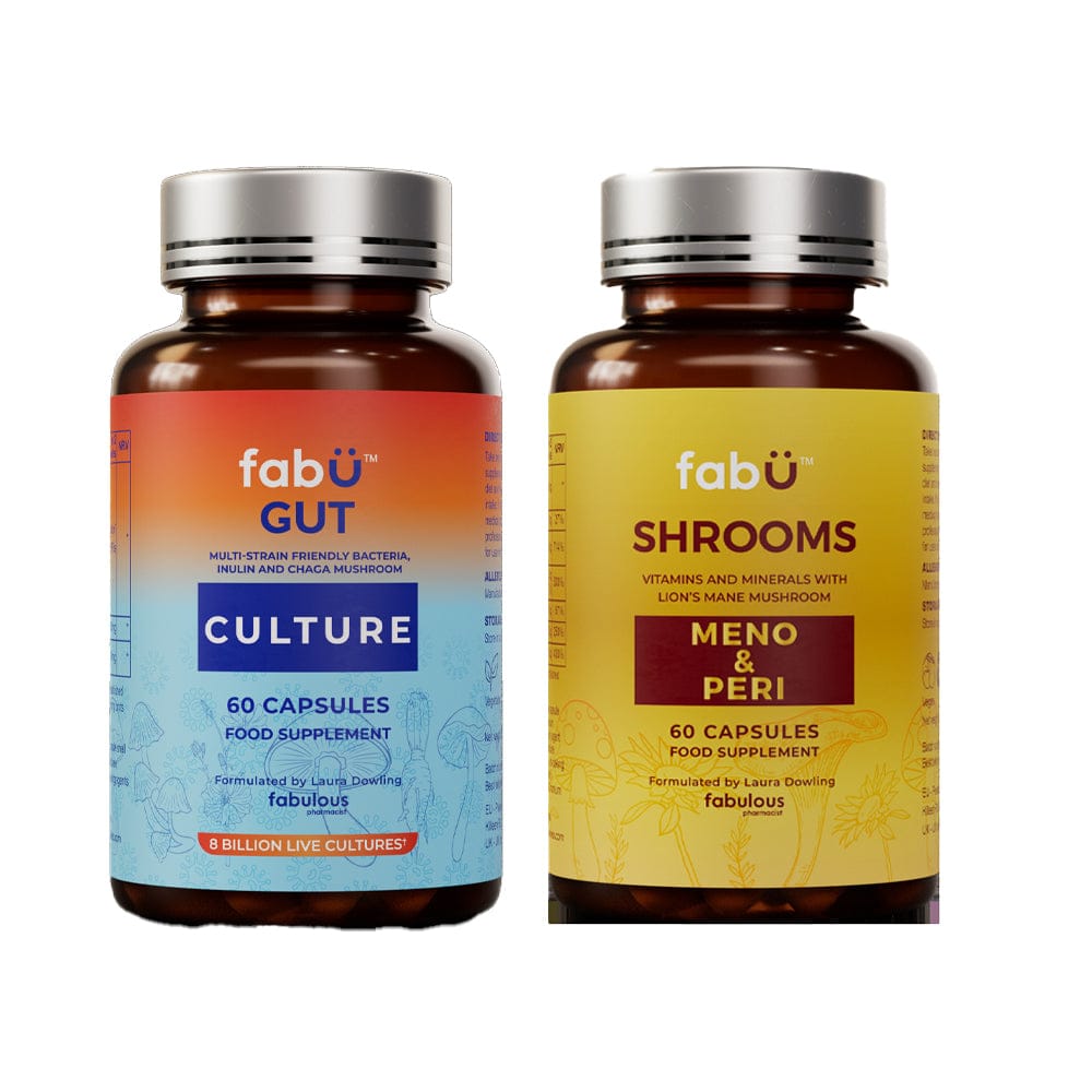 fabÜ Vitamins & Supplements fabÜ Gut Culture & SHROOMS Meno Duo Bundle