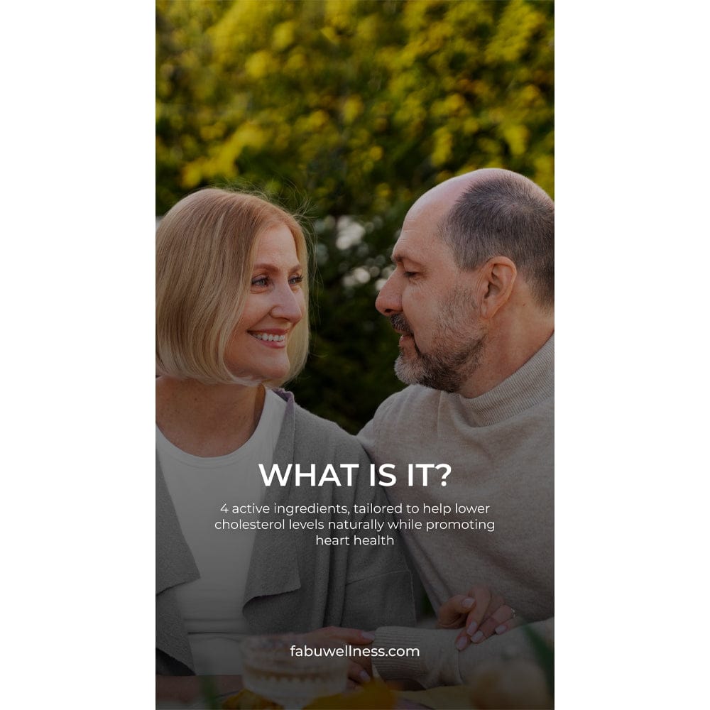 fabÜ Vitamins & Supplements fabÜ SHROOMS CHOLESTEROL & HEART 90 Tablets