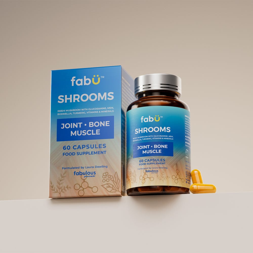 fabÜ Vitamins & Supplements fabÜ Shrooms Joint Bone Muscle Capsules 60 Capsules