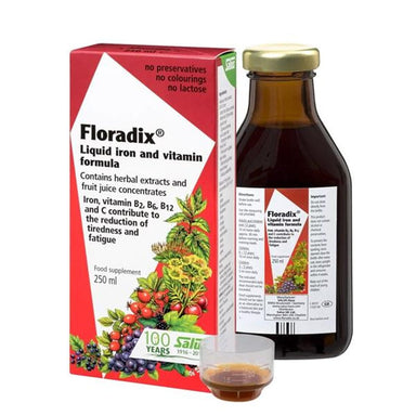 Floradix Vitamins & Supplements 250ml Floradix Liquid Iron and Vitamin Formula