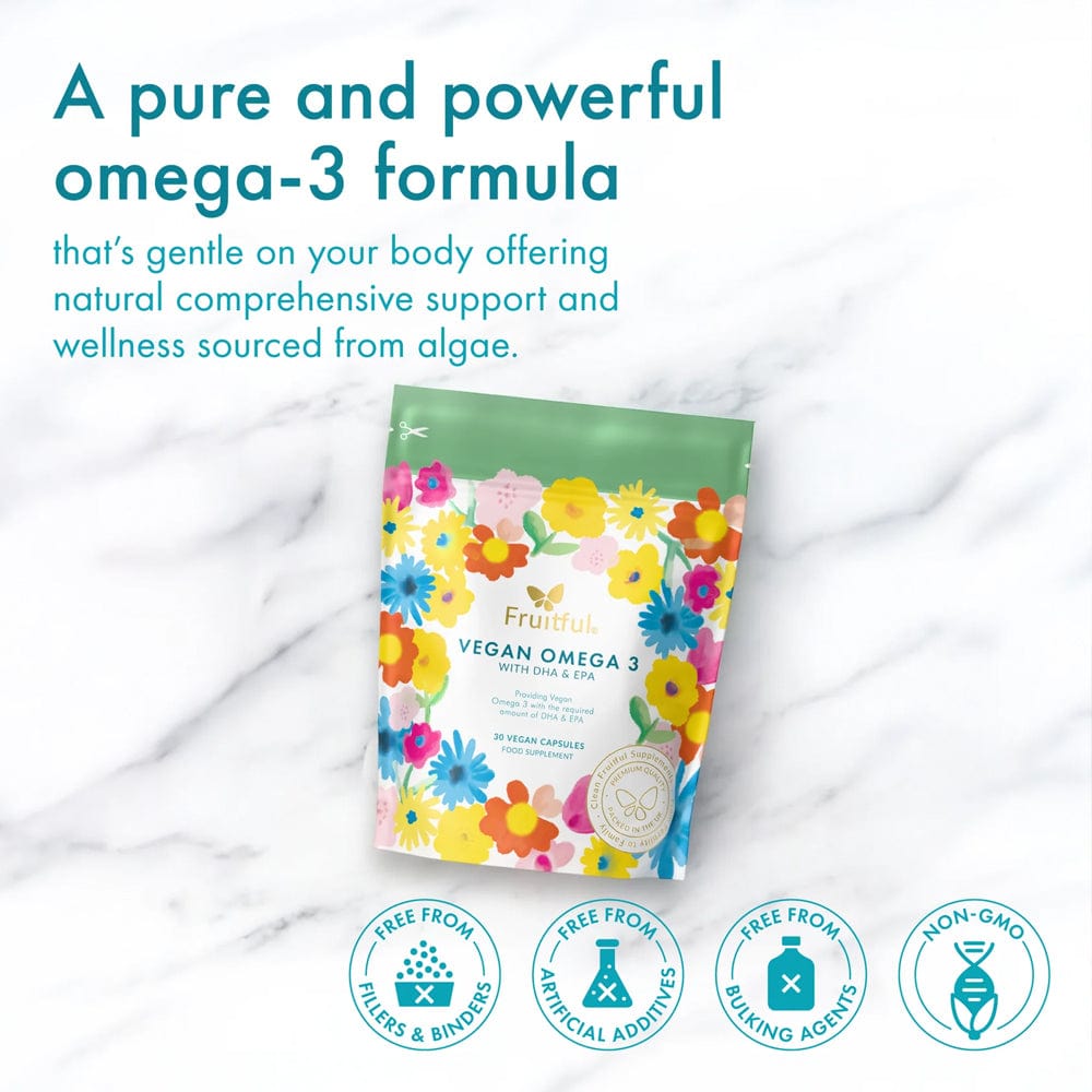 Fruitful Vitamins & Supplements Fruitful Fertility Vegan Omega-3 with DHA & EPA