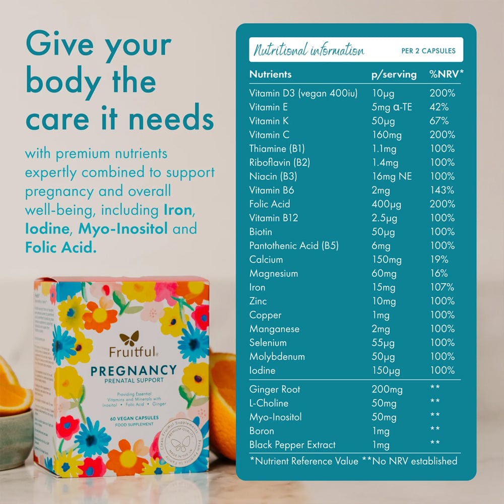 Fruitful Vitamins & Supplements Fruitful Pregnancy – Prenatal Support