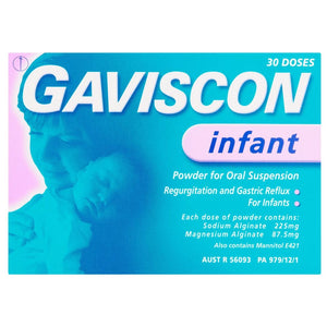 You added <b><u>Gaviscon Infant Sachets 30's</u></b> to your cart.