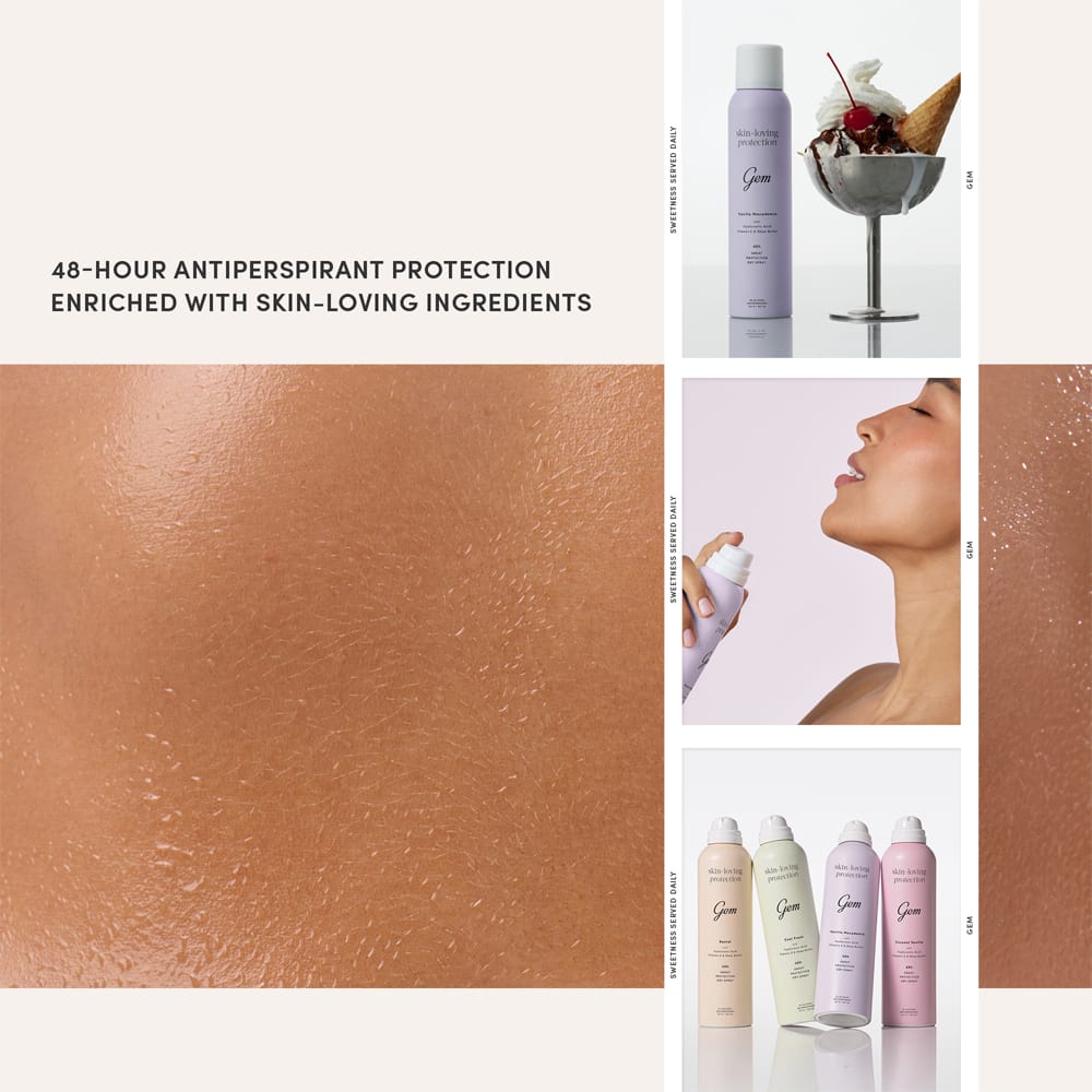 Gem Deodorant Gem Skin-Loving Deodorant Vanilla Macademia 207ml