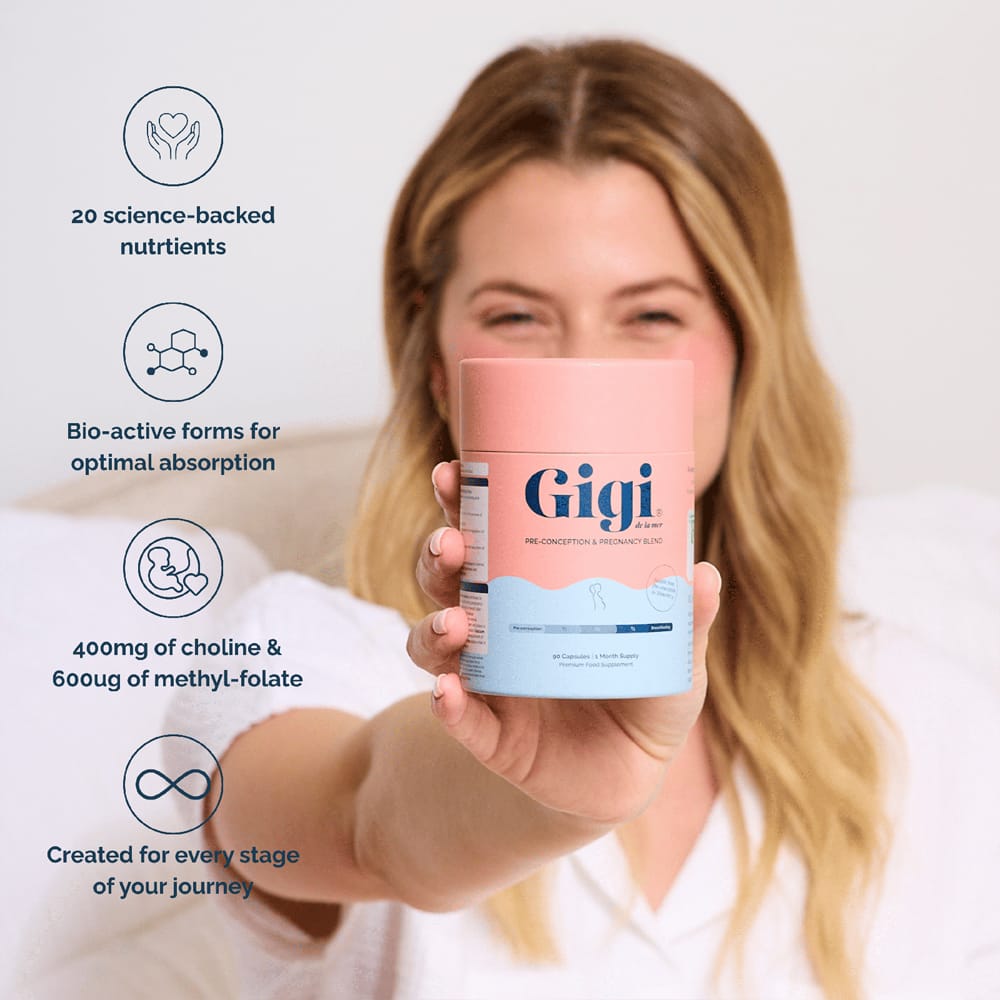 Gigi Vitamins & Supplements Gigi Pre-Conception & Pregnancy Blend 90 Capsules